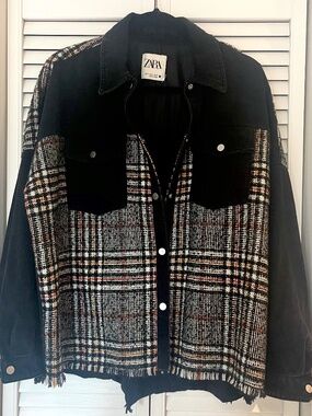 Zara plaid jacket